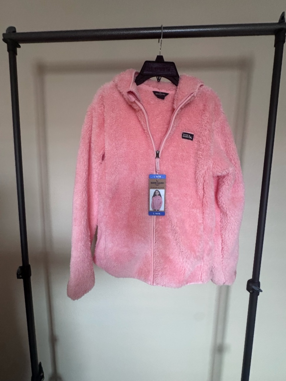 Eddie Bauer Kids Fleece Plush Hooded Jacket